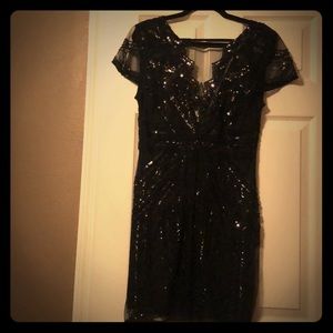 Black gatsby dress